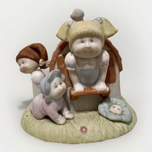 1984 Cabbage Patch Clubhouse Figurine Special Thoughts For Special People Signed